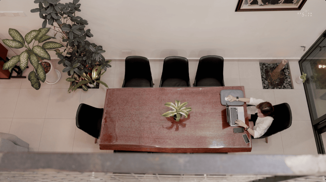 introverted house garden design seed alex lee tropical houses homes tour architecture architect O2CA Malaysian houses terrace houses terrace transformation small homes family bricks red extraordinary homes edric choo greenery link bridge double volume courtyard windows angled windows master bedroom bathroom design bathroom ideas master bathroom light bright ventilation layout reno renovation changes plans car porch secret garden hidden garden private garden living room open plan kitchen dining staircase planter box planter bridge green eco wing construction sanctuary oasis plants damansara perforated calming serene intimate homeowners shophouses polycarbonate roof tiles skylight