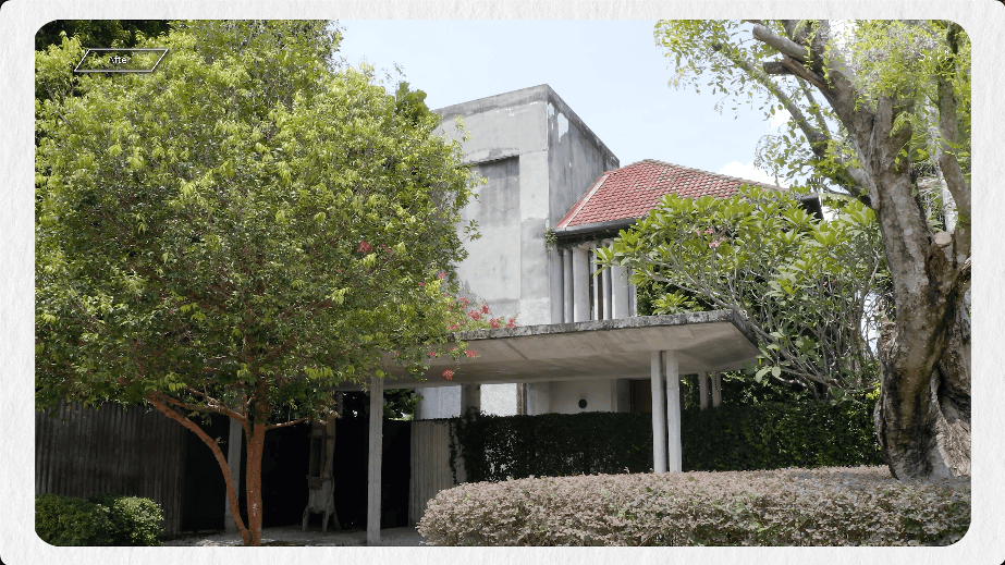 alex lee design seed tropical house transformation renovation construction landscape landscaping green greenery trees bungalow bungalow design mentahmatters design architect architecture urban city farm cheras lapan house shin chang neighbourhood facade trees ficus sandbrick walls layers fish pond garden privacy grid water feature pond fish pond grid canopy tall doors wood wooden doors foyer indoor outdoor divider workspace study materials honesty function steel structural slender durable low maintenance raw refined minimalist minimalism layout ideas interior design ideas craftsmanship two tier doors lower panel upper panel tropical house home house tour solid wood plywood living area double volume netting unique changes cantilevered kitchen area floor space open plan clarity experiment paulo mendes inspiration architectural build trees terazzo floor stainless steel ccountertop red brick kitchen industrial warm ventilation light natural light master bedroom unique beautiful eco friendly functional practical nature walk-in wardrobe cabinetry shared garden resources avocade garden farm community shared land extra land malaysia malaysian homes malaysian architecture