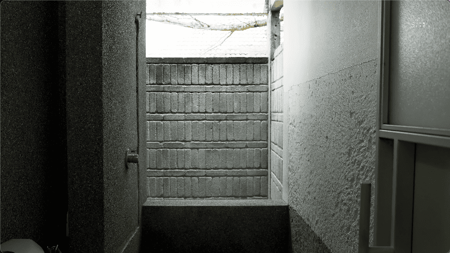 alex lee design seed tropical house transformation renovation construction landscape landscaping green greenery trees bungalow bungalow design mentahmatters design architect architecture urban city farm cheras lapan house shin chang neighbourhood facade trees ficus sandbrick walls layers fish pond garden privacy grid water feature pond fish pond grid canopy tall doors wood wooden doors foyer indoor outdoor divider workspace study materials honesty function steel structural slender durable low maintenance raw refined minimalist minimalism layout ideas interior design ideas craftsmanship two tier doors lower panel upper panel tropical house home house tour solid wood plywood living area double volume netting unique changes cantilevered kitchen area floor space open plan clarity experiment paulo mendes inspiration architectural build trees terazzo floor stainless steel ccountertop red brick kitchen industrial warm ventilation light natural light master bedroom unique beautiful eco friendly functional practical nature walk-in wardrobe cabinetry shared garden resources avocade garden farm community shared land extra land malaysia malaysian homes malaysian architecture