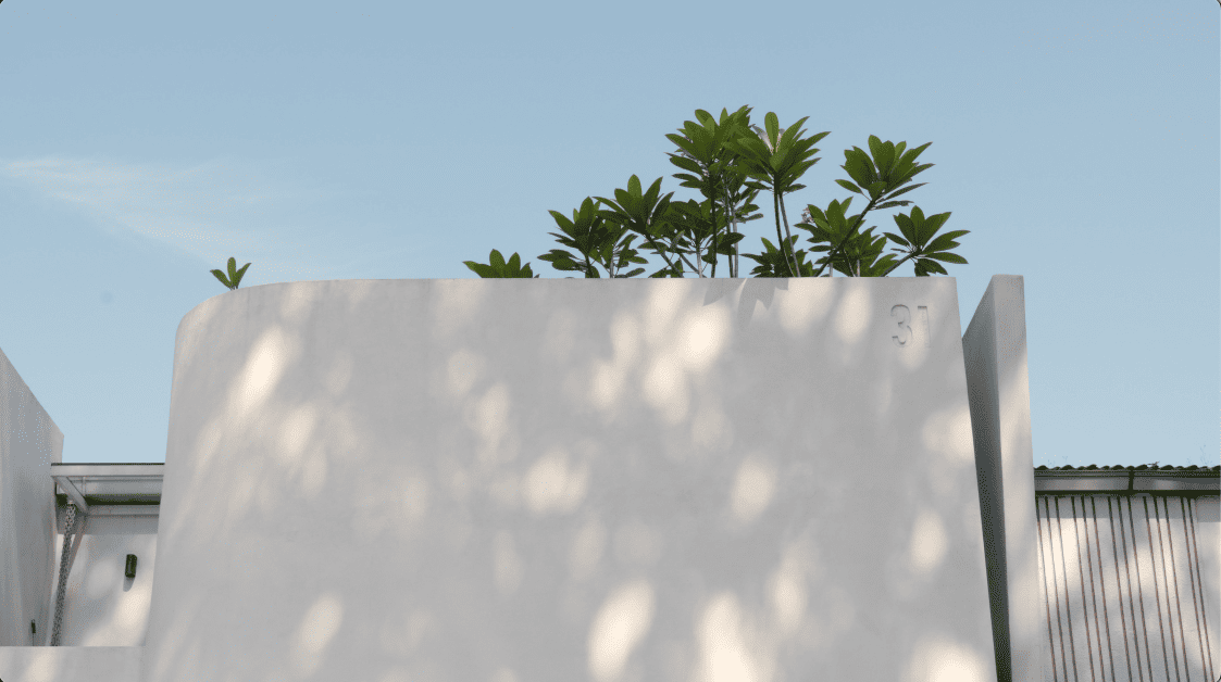 terrace house transformation design seed alex lee design interior design architecture architect Malaysia Malaysian houses terrace houses homes house tour family home winston paperspace two storey design kokun house project traffic privacy quiet highway wall noise barrier lifestyle old house renovation inspo ideas small home antique furniture laundry open plan diversity mixed family hidden room skylight louvre staircase light natural light daylight rooms study area master bedroom plants trees landscaping personal garden courtyard swimming pool tiles reflection calm resort feel facade curves kokun organic form concrete grasscrete sun direction grass terazzo red peranakan tiles floor plans layout unique stunning beautiful home modern homes challenges property