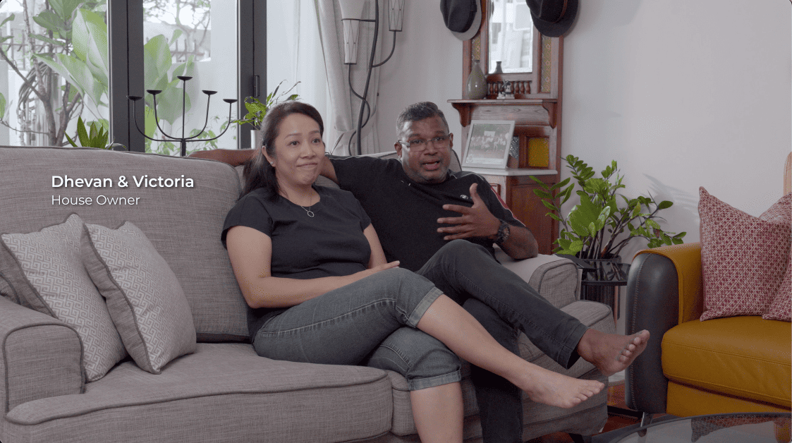 terrace house transformation design seed alex lee design interior design architecture architect Malaysia Malaysian houses terrace houses homes house tour family home winston paperspace two storey design kokun house project traffic privacy quiet highway wall noise barrier lifestyle old house renovation inspo ideas small home antique furniture laundry open plan diversity mixed family hidden room skylight louvre staircase light natural light daylight rooms study area master bedroom plants trees landscaping personal garden courtyard swimming pool tiles reflection calm resort feel facade curves kokun organic form concrete grasscrete sun direction grass terazzo red peranakan tiles floor plans layout unique stunning beautiful home modern homes challenges property