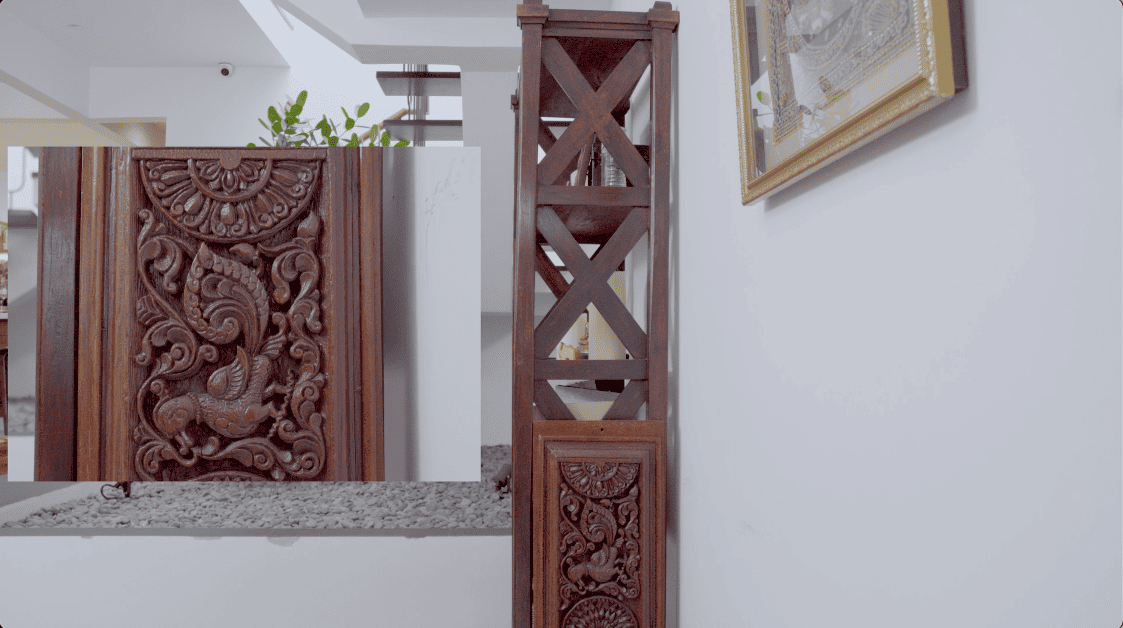 terrace house transformation design seed alex lee design interior design architecture architect Malaysia Malaysian houses terrace houses homes house tour family home winston paperspace two storey design kokun house project traffic privacy quiet highway wall noise barrier lifestyle old house renovation inspo ideas small home antique furniture laundry open plan diversity mixed family hidden room skylight louvre staircase light natural light daylight rooms study area master bedroom plants trees landscaping personal garden courtyard swimming pool tiles reflection calm resort feel facade curves kokun organic form concrete grasscrete sun direction grass terazzo red peranakan tiles floor plans layout unique stunning beautiful home modern homes challenges property