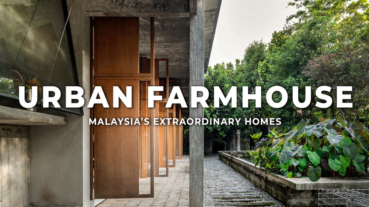 Inside an Architect’s Stunning Tropical Garden Home | Urban Farm | Architecture Ideas