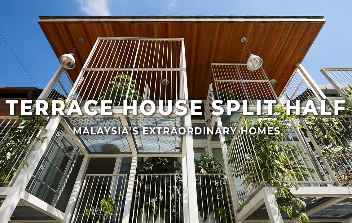 This Terrace House is Split Into Half | Amazing Transformation | Twin House |Architecture Ideas