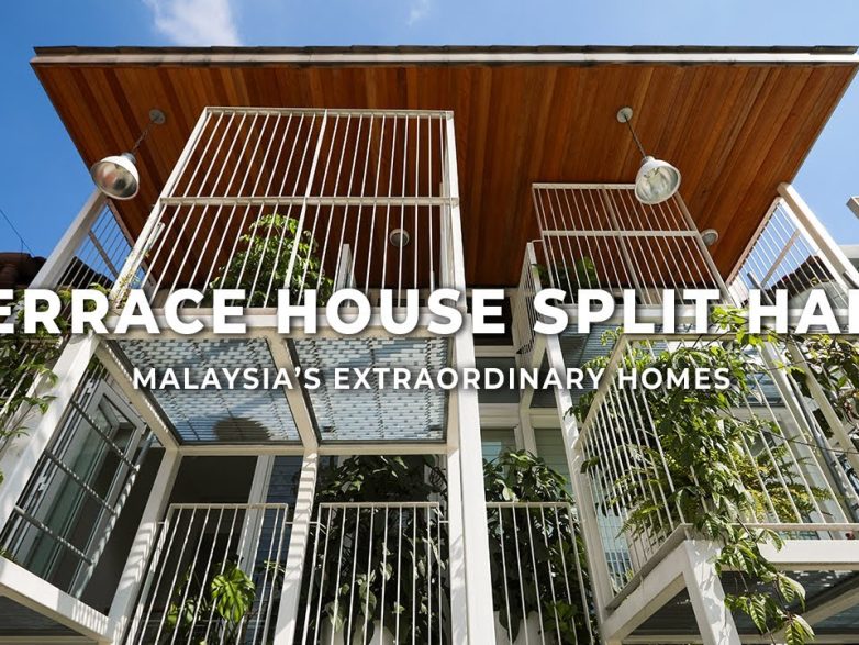 This Terrace House is Split Into Half | Amazing Transformation | Twin House |Architecture Ideas