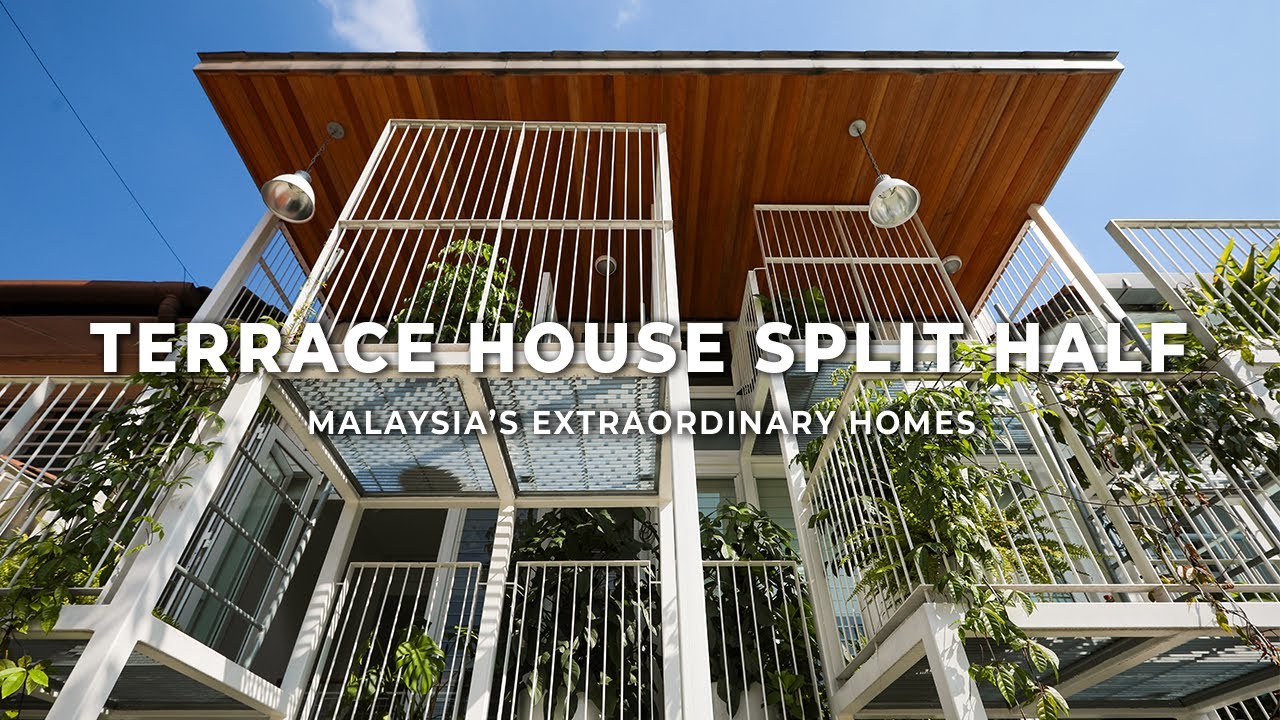This Terrace House is Split Into Half | Amazing Transformation | Twin House |Architecture Ideas