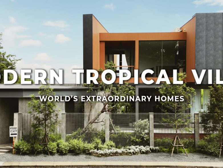 Tropical Villa Open to Nature & Pool | $1 Million Stunning Riverfront Home | Architecture