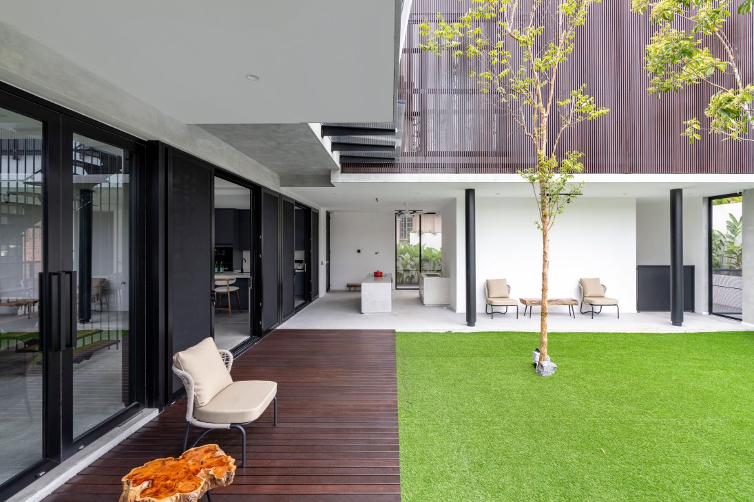 design seed alex lee interior design architecture architect core design workshop architecture architect tan chun hooi malaysia malaysian homes house renovation ideas interior design ideas design anthology never too small stacked homes home design construction transformation stunning tropical tropical living tropical homes courtyards garden herb garden louvers pet pet friendly pet spaces dog spaces dog enclosure dogs green master bathroom master bedroom ventilation slits full length windows slanted windows guest room timber staircase study work room landscape green sun orientation open bathroom design transparent sunlight outdoor kitchen outdoor spaces outdoor trees interlace courtyard spaces drone shots bungalow bungalow design house tour luxury minimalist modern contemporary plants family couple home living room play lawn grass