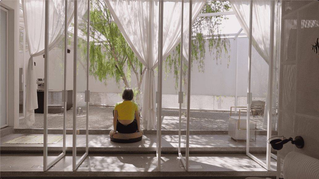 introvert introverse core design workshop design seed alex lee design interior design architecture house tour homes malaysia house transformation renovation ideas inspo outdoor hidden garden yellow art artist art gallery outdoor kitchen outdoor dining seamless nature greenery green trees ventilation open open toilet garden trees landscape living room double volume rooms bedroom design sunken room curtains minimalist minimalism simple beautiful stunning amazing