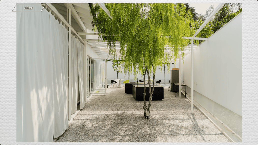 introvert introverse core design workshop design seed alex lee design interior design architecture house tour homes malaysia house transformation renovation ideas inspo outdoor hidden garden yellow art artist art gallery outdoor kitchen outdoor dining seamless nature greenery green trees ventilation open open toilet garden trees landscape living room double volume rooms bedroom design sunken room curtains minimalist minimalism simple beautiful stunning amazing