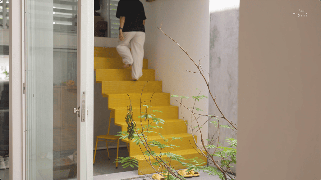 introvert introverse core design workshop design seed alex lee design interior design architecture house tour homes malaysia house transformation renovation ideas inspo outdoor hidden garden yellow art artist art gallery outdoor kitchen outdoor dining seamless nature greenery green trees ventilation open open toilet garden trees landscape living room double volume rooms bedroom design sunken room curtains minimalist minimalism simple beautiful stunning amazing