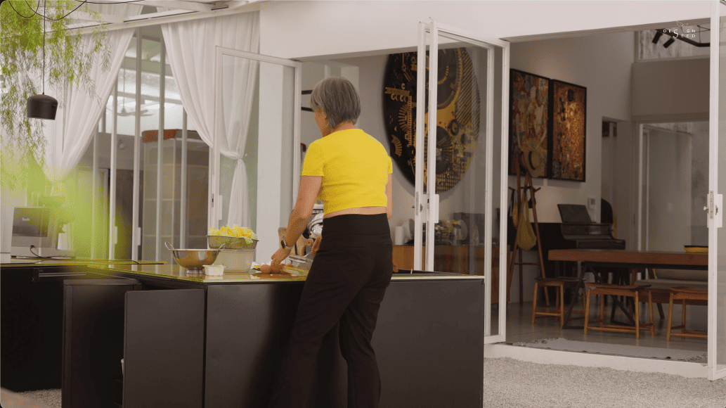 introvert introverse core design workshop design seed alex lee design interior design architecture house tour homes malaysia house transformation renovation ideas inspo outdoor hidden garden yellow art artist art gallery outdoor kitchen outdoor dining seamless nature greenery green trees ventilation open open toilet garden trees landscape living room double volume rooms bedroom design sunken room curtains minimalist minimalism simple beautiful stunning amazing