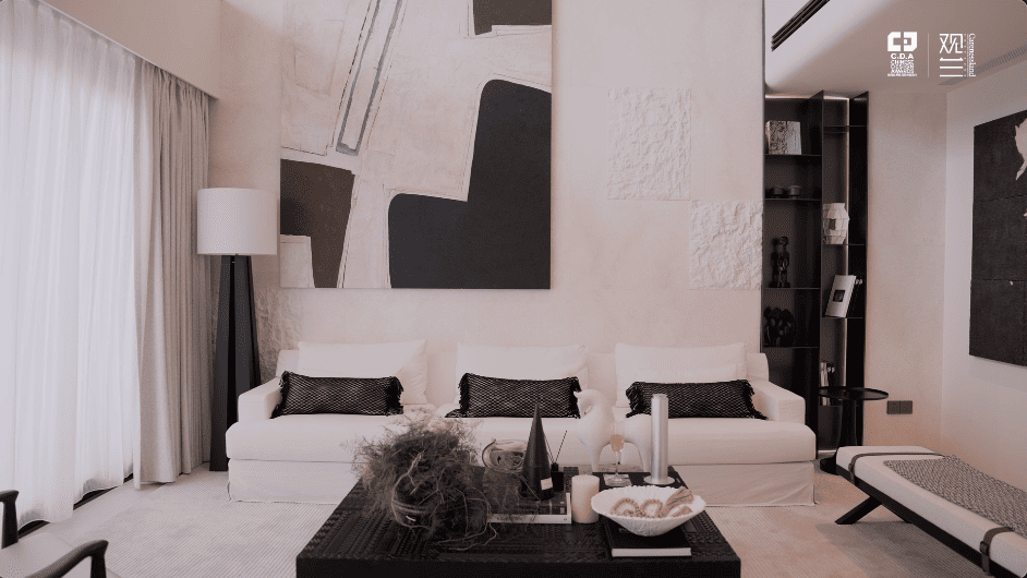 beach holiday villa luxury modern serene holiday vacation alex lee design seed interior design house tour home rich expensive beautiful house tour china guangzhou sanya bungalow pool nature beach golf golf course architecture