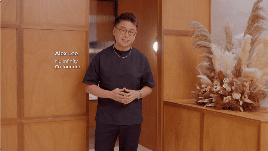 cafe design seed alex lee nu infinity home house malaysia terrace house terrace transformation renovation ideas interior design interior design ideas designer bedroom cafe grand canyon aesop martin family house design orange ceiling unique beautiful open plan living room dining bench modern luxury mid century stylish modern contemporary walk-in wardrobe bathroom bathtub wellness health master bedroom laundry kitchen backyard hidden powder room bathroom nu infinity malaysia terrace creamy beige aesthetic cafe cafe elegant