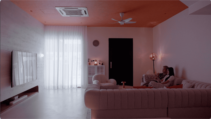 cafe design seed alex lee nu infinity home house malaysia terrace house terrace transformation renovation ideas interior design interior design ideas designer bedroom cafe grand canyon aesop martin family house design orange ceiling unique beautiful open plan living room dining bench modern luxury mid century stylish modern contemporary walk-in wardrobe bathroom bathtub wellness health master bedroom laundry kitchen backyard hidden powder room bathroom nu infinity malaysia terrace creamy beige aesthetic cafe cafe elegant