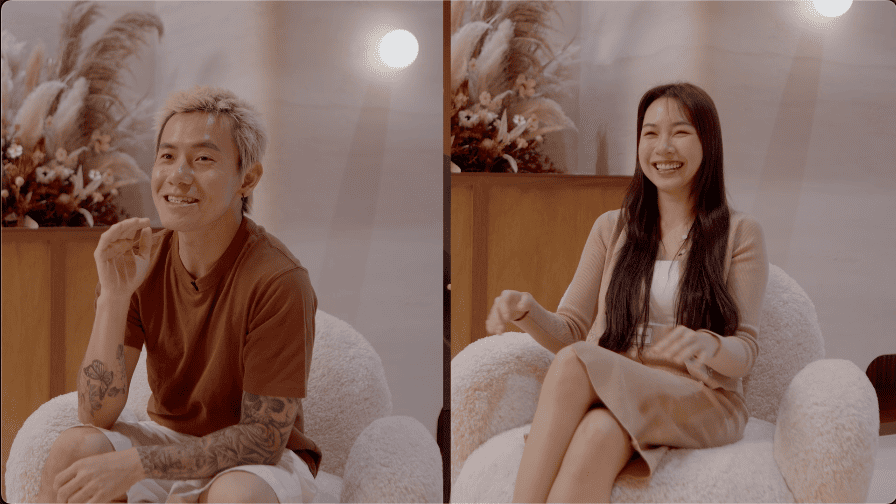 cafe design seed alex lee nu infinity home house malaysia terrace house terrace transformation renovation ideas interior design interior design ideas designer bedroom cafe grand canyon aesop martin family house design orange ceiling unique beautiful open plan living room dining bench modern luxury mid century stylish modern contemporary walk-in wardrobe bathroom bathtub wellness health master bedroom laundry kitchen backyard hidden powder room bathroom nu infinity malaysia terrace creamy beige aesthetic cafe cafe elegant