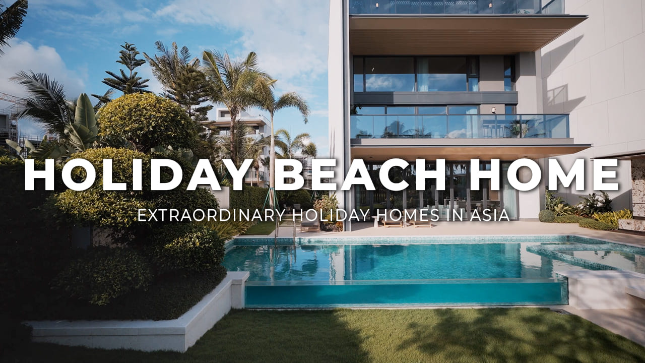 Inside a Luxury Holiday Beach Home | Infinity Pool Facing Golf Course | Modern Architecture