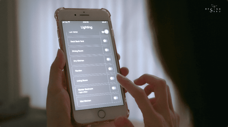 japan japanese japandi minimalist luxury house home family Nu Infinity Design seed Alex Lee interior design architecture house tour bungalow design garden greens greenery living room kitchen open plan open plan living and dining double volume smart home technology contemporary modern family kids friendly development malaysia design wooden wood platform multifunctional furniture bench table dining table entrance first floor study workspace kids