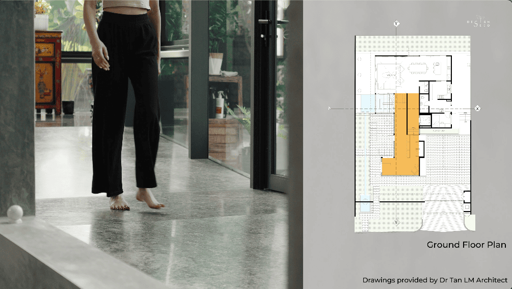 design seed interior design architecture house tour house home malaysia malaysian greenery green garden landscape architect plan layout water feature pond bricks design tour beautiful bungalow dr tan alex lee the local project interior design