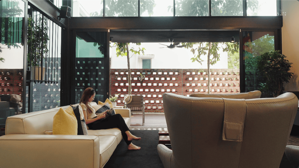 design seed interior design architecture house tour house home malaysia malaysian greenery green garden landscape architect plan layout water feature pond bricks design tour beautiful bungalow dr tan alex lee the local project interior design