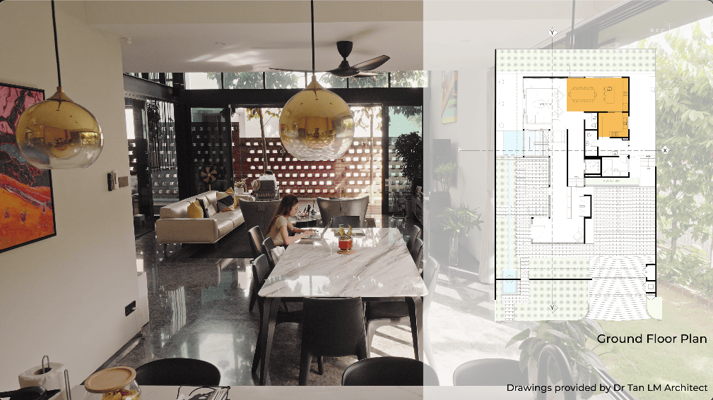 design seed interior design architecture house tour house home malaysia malaysian greenery green garden landscape architect plan layout water feature pond bricks design tour beautiful bungalow dr tan alex lee the local project interior design