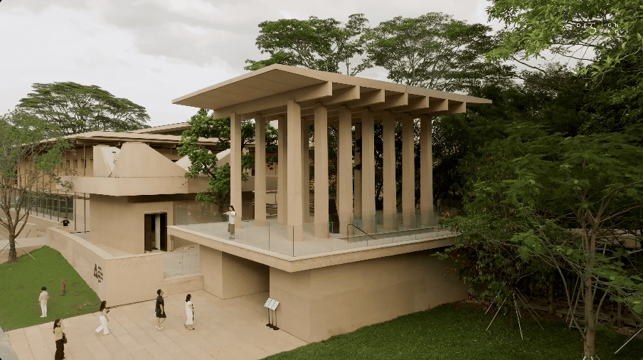 design seed alex lee mansion lakeside lake beautiful china aranya luxury villa nature mansion bungalow design interior design architecture homes house tour carenessland bedroom tea pavilion scenery landscape greenery tropical aranya holiday vacation ideas living room windows modern luxurious rich expensive design photography inspiration inspo living area double volume bedroom gym open plan garden light greenery