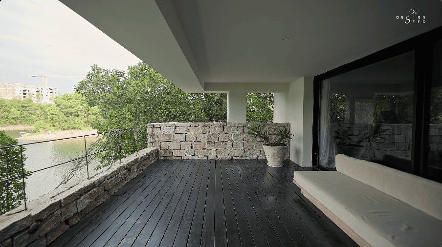 design seed alex lee mansion lakeside lake beautiful china aranya luxury villa nature mansion bungalow design interior design architecture homes house tour carenessland bedroom tea pavilion scenery landscape greenery tropical aranya holiday vacation ideas living room windows modern luxurious rich expensive design photography inspiration inspo living area double volume bedroom gym open plan garden light greenery