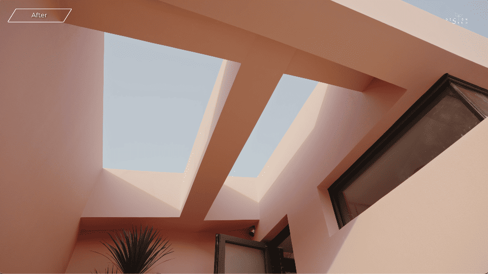 pink house country countryside mansion villa design interior design home family design seed alex lee china carenessland courtyard nature garden greenery WJID design china chinese design holiday retirement luxury modern brutalist red pink terracotta rural outdoors living room bedroom views windows
