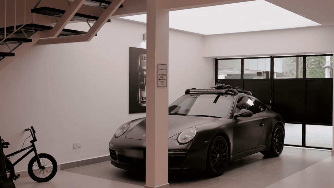 design seed nu infinity design interior design terrace house transformation home renovation makeover malaysia architecture design hobby car porsche ventilation light hobby interest coffee rooftop bathtub bathroom creeper landscape home tour house renovation inspo ideas scenery dining open outdoor greenery trees