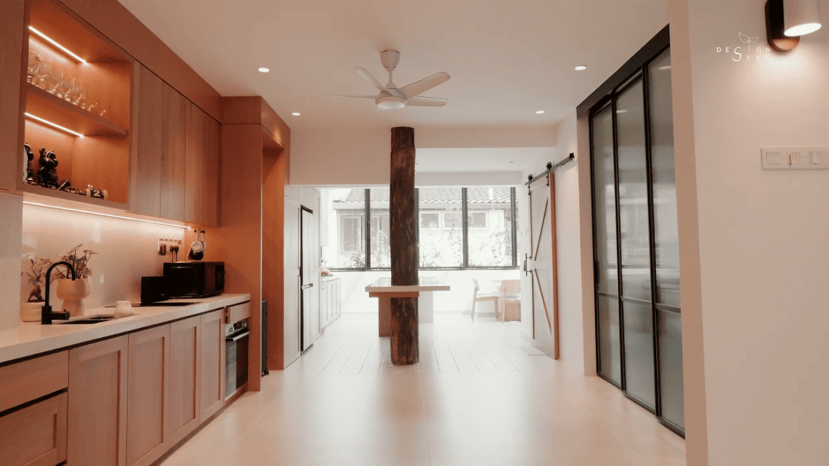 design seed nu infinity design interior design terrace house transformation home renovation makeover malaysia architecture design hobby car porsche ventilation light hobby interest coffee rooftop bathtub bathroom creeper landscape home tour house renovation inspo ideas scenery dining open outdoor greenery trees