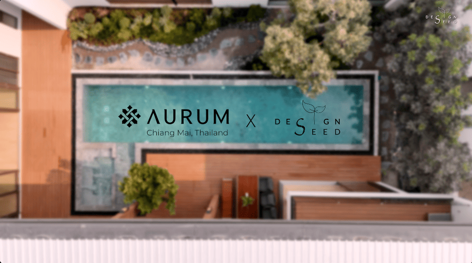 interior design house home chiang mai thailand aurum development holiday villa wellness relax calm serene peace bungalow family vacation view beautiful bedroom kitchen pool swimming tea room japanese courtyard sauna steam room dining cross ventilation design seed alex lee