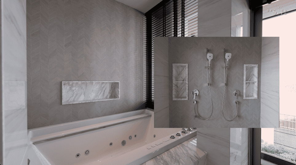 interior design house home chiang mai thailand aurum development holiday villa wellness relax calm serene peace bungalow family vacation view beautiful bedroom kitchen pool swimming tea room japanese courtyard sauna steam room dining cross ventilation design seed alex lee