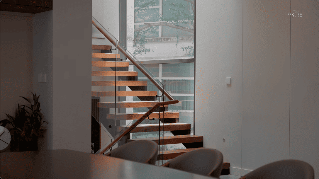 jiran house rumah malaysia design seed architecture paperspace winston alex lee design seed tropical family split level challenges inspiration home renovation house tour luxury modern pool hobby room bedroom landscape garden green nature landscape stairs pond floating living room wood modern design bungalow