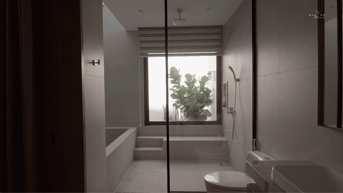 jiran house rumah malaysia design seed architecture paperspace winston alex lee design seed tropical family split level challenges inspiration home renovation house tour luxury modern pool hobby room bedroom landscape garden green nature landscape stairs pond floating living room wood modern design bungalow