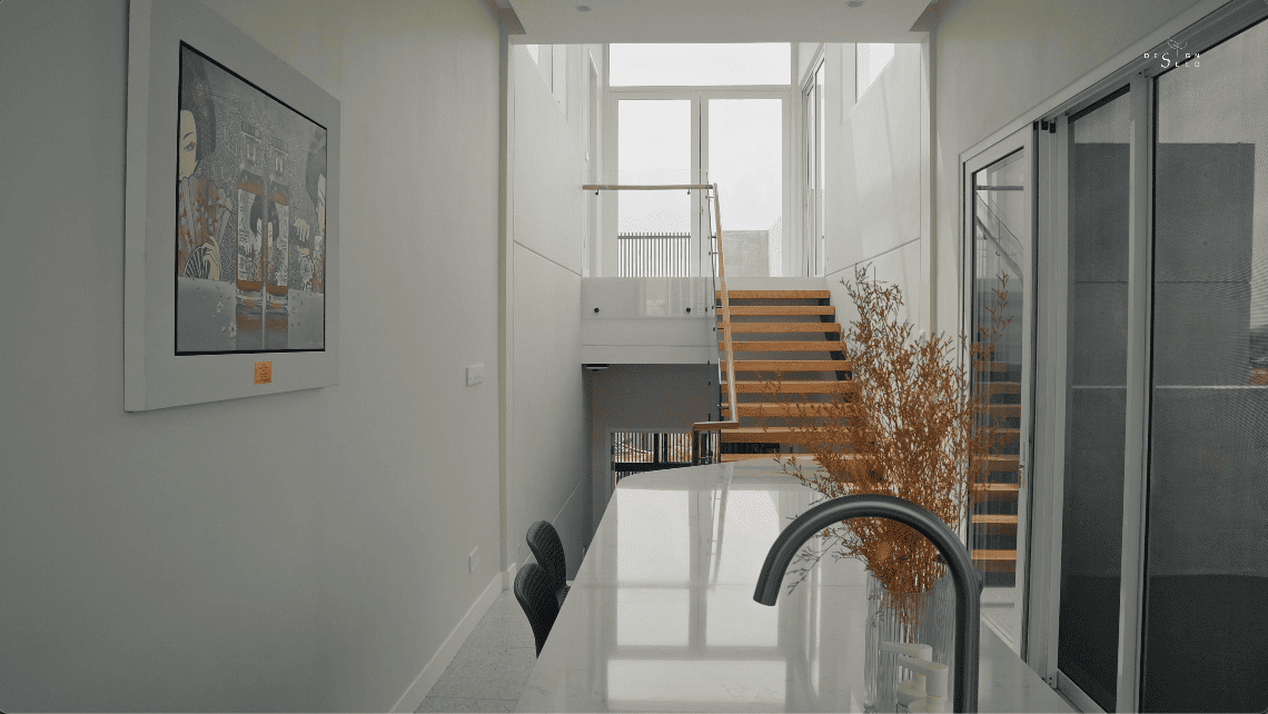 jiran house rumah malaysia design seed architecture paperspace winston alex lee design seed tropical family split level challenges inspiration home renovation house tour luxury modern pool hobby room bedroom landscape garden green nature landscape stairs pond floating living room wood modern design bungalow