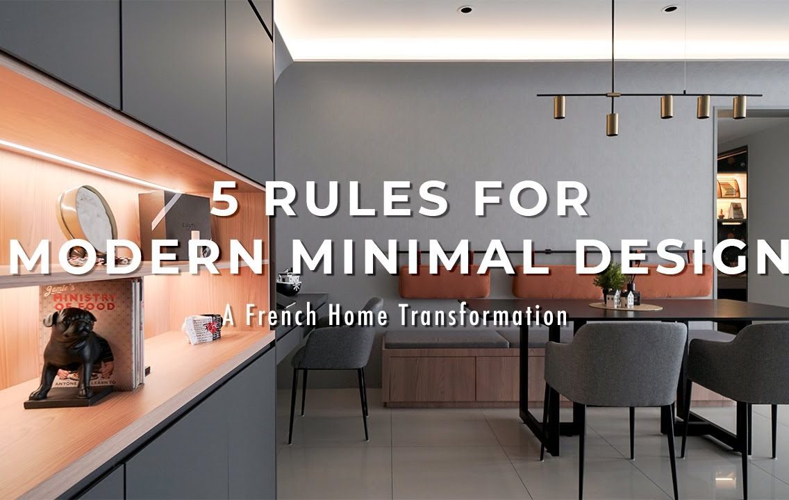 5 Tips For A Minimal Space | BEAU Modern Minimal Home Transformation | Condominium Interior Design