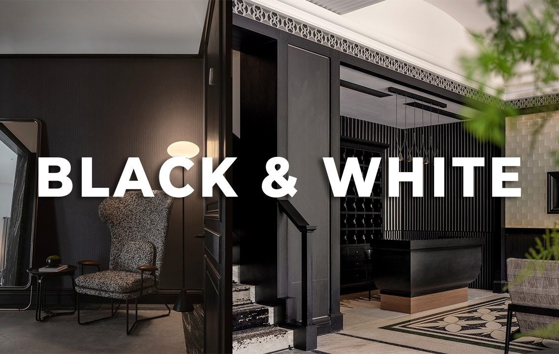 Reimagining a 100-Year-Old Hotel in Black & White | Shanghai Hotel Tour | Architecture