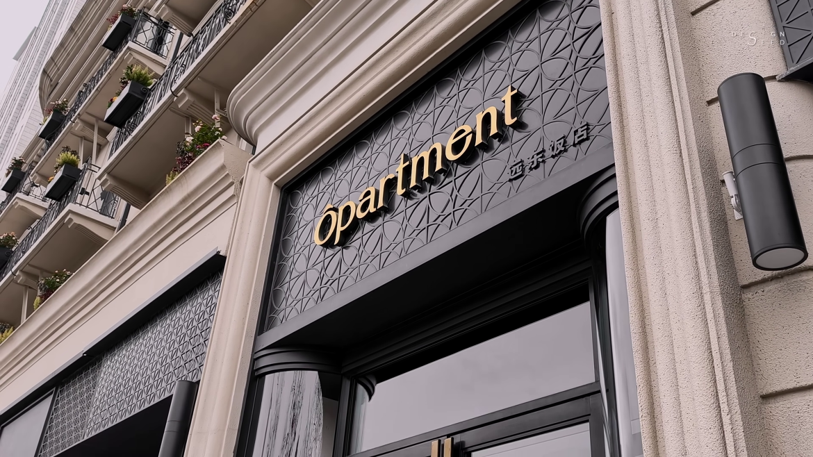 100 year old, Alex Lee, balcony, bedroom, black and white, china, china hotel, china hotel tour, design ideas, designseed, hotel, hotel tour, living room, luxury china hotel, luxury hotel, monochrome, shanghai