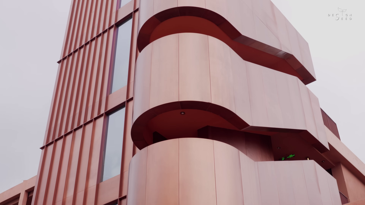 Alex Lee, bookstore, cafe, china, china hotel, design china, hotel, hotel china, hotel deisgn china, red china hotel, red concrete, red hotel