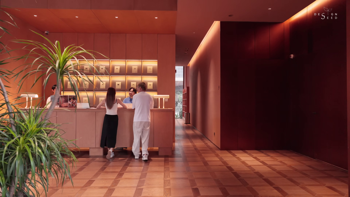 Alex Lee, bookstore, cafe, china, china hotel, design china, hotel, hotel china, hotel deisgn china, red china hotel, red concrete, red hotel